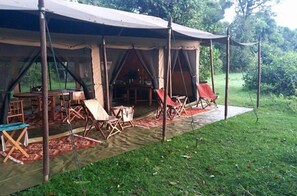 Terrace/patio - Enaidura Luxury Camp (Maasai Mara)