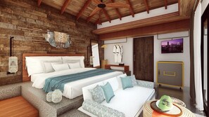 Zen Pool Villa | Minibar, in-room safe, free WiFi, bed sheets - North Zen Villas (Panglao)