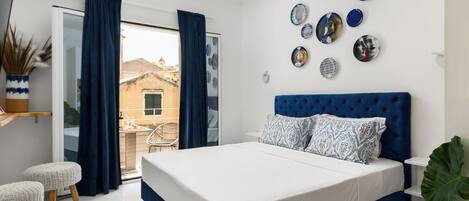 Luxury-Studio, 1 Doppelbett | 2 Schlafzimmer, Bügeleisen/Bügelbrett, kostenloses WLAN, Bettwäsche