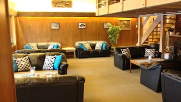 Sittområde i lobbyn