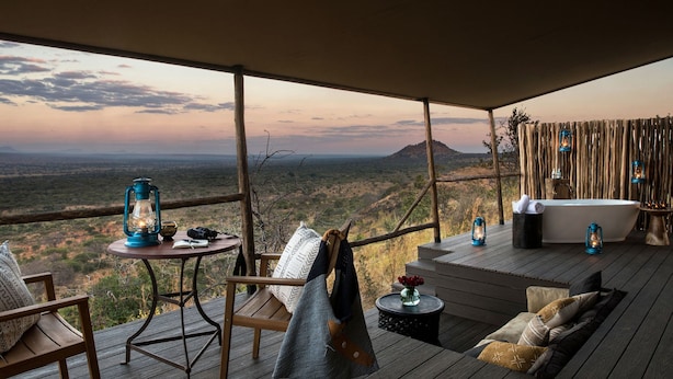 Double Room | Terrace/patio - Lemala Mpingo Ridge (Tarangire National Park)
