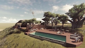 Outdoor pool - Lemala Mpingo Ridge (Tarangire National Park)