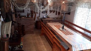 Dining - Holiday apartment with use of pool (Novi Vinodolski)