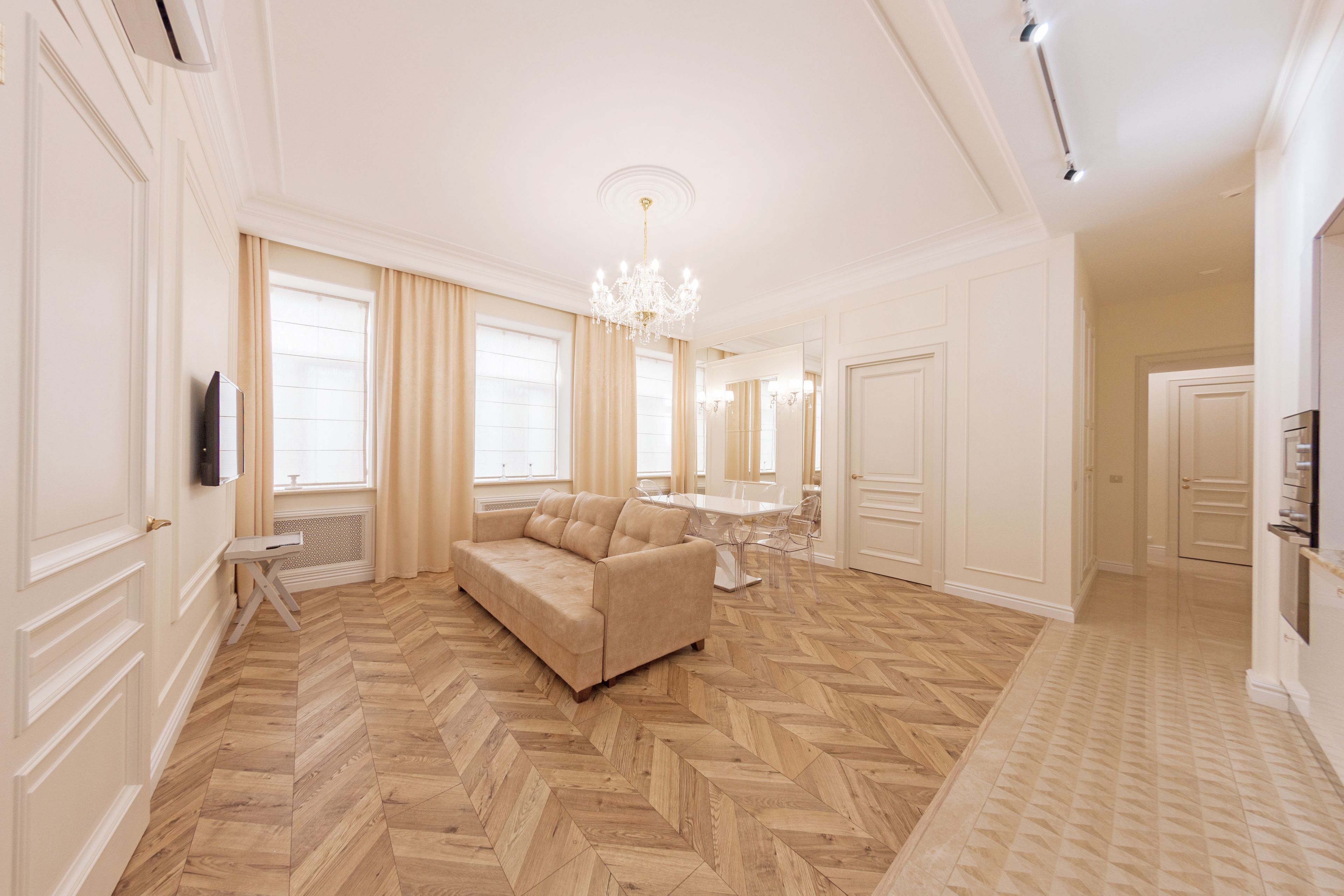 Comfort-Apartment, 3 Schlafzimmer | 3 Schlafzimmer, Schreibtisch, Bügeleisen/Bügelbrett, kostenloses WLAN