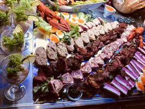 吃到飽自助式早餐