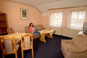 Leilighet (Arber) | Oppholdsområde | Flatskjerm-TV