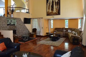 Zona de estar del vestíbulo