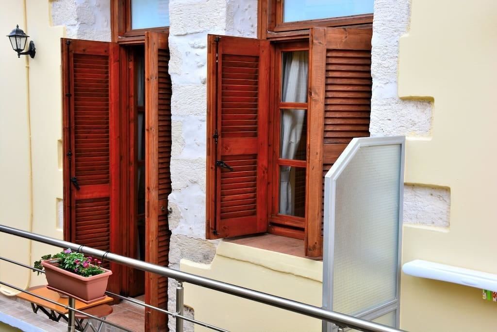 Departamento, 1 habitación, vista a la ciudad (Artemis) | Balcón
