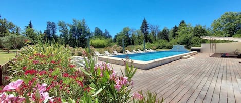 Außenpool, beheizter Pool