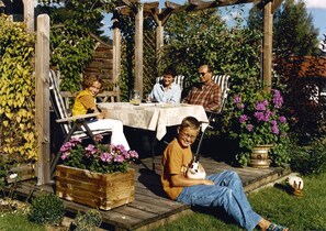 Outdoor dining - apartment with 1 room (Reit im Winkl)