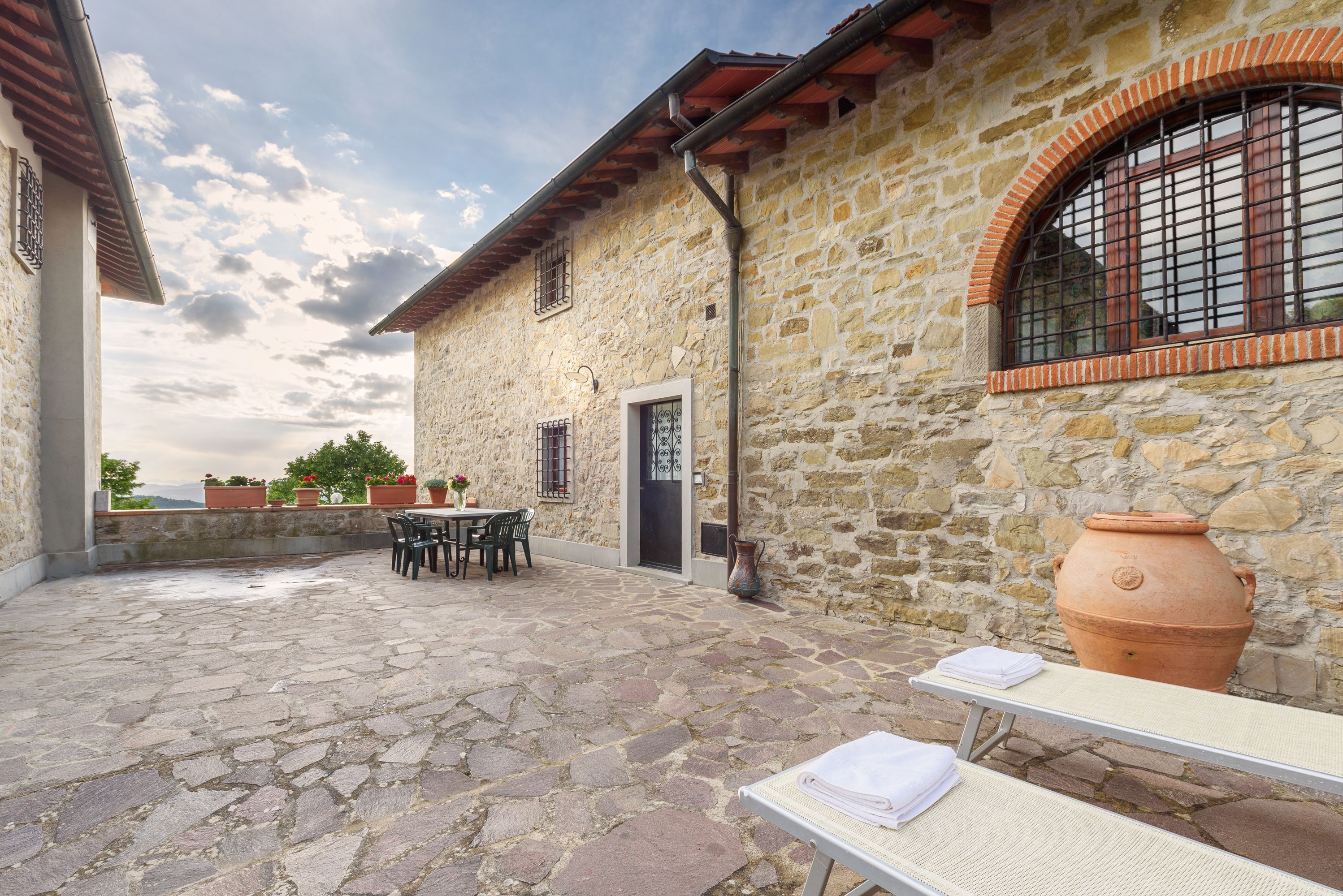 Apartment, 2 Bedrooms, Mountain View (Gianna) | Terrace/patio