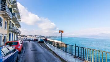 Apartment, 1 Schlafzimmer, eingeschränkter Meerblick | Ausblick vom Zimmer