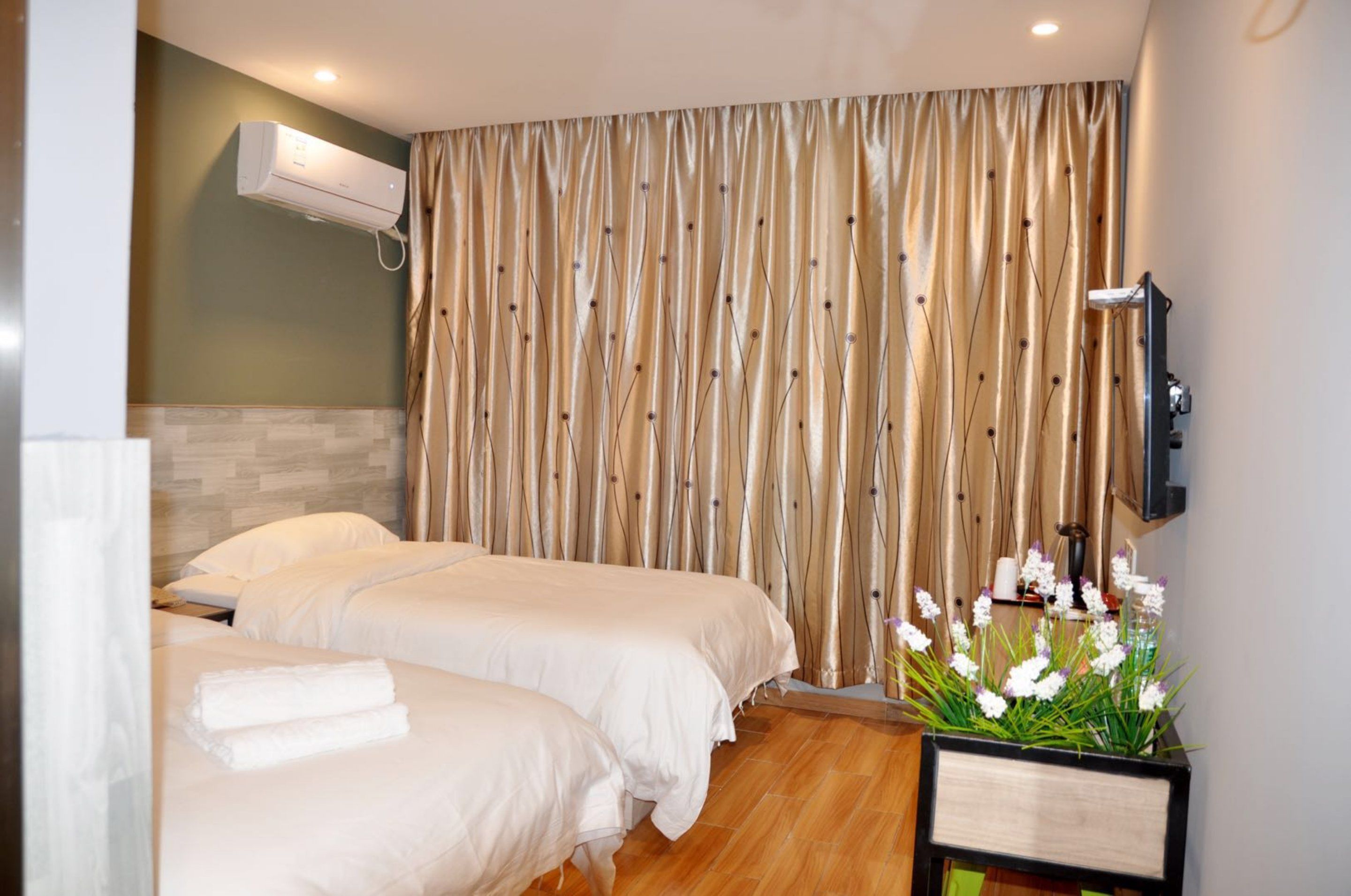 ห้องคอมฟอร์ททวิน | ผ้าม่านกันแสง, Wi-Fi ฟรี