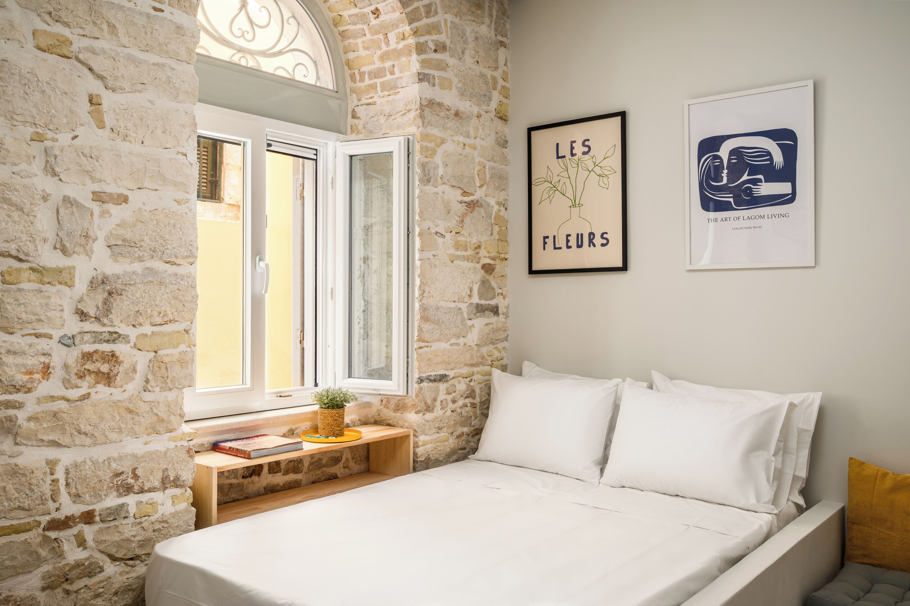 開放式客房, 1 張標準雙人床, 地面 | 熨斗/熨衫板、免費 Wi-Fi、床單