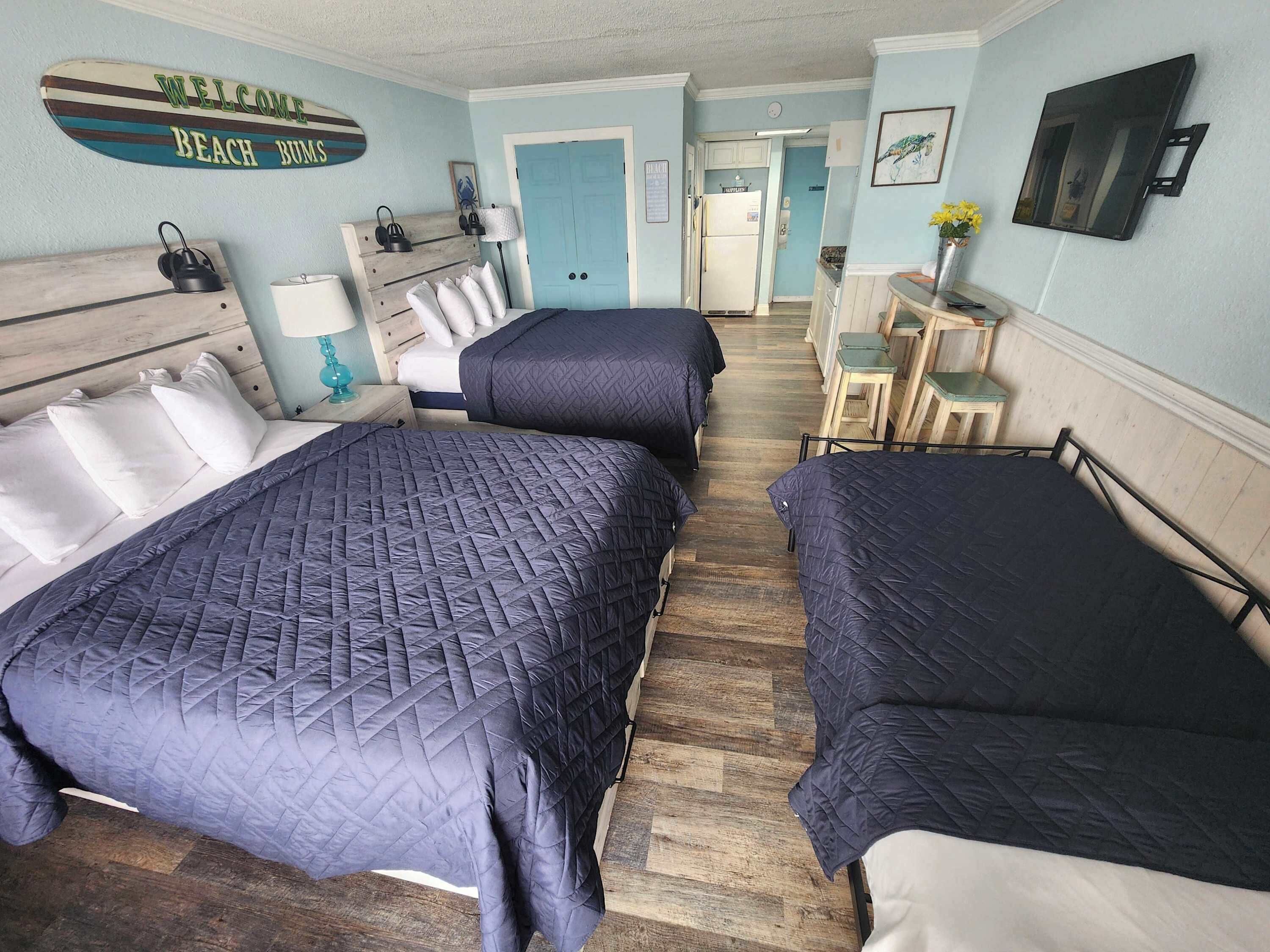 WiFi, bed sheets