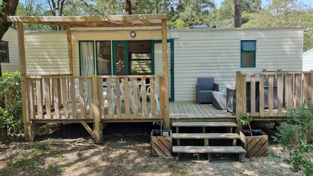 Mobil home Willerby 2 adultes et 3 enfants | Terraço/pátio