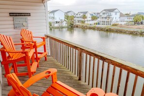 Property grounds - Private Deck Overlooking the Pond! Sea Pond Villas Unit 3 (North Myrtle Beach)