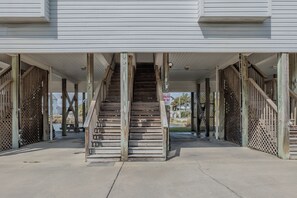 Exterior detail - Private Deck Overlooking the Pond! Sea Pond Villas Unit 3 (North Myrtle Beach)