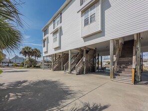 Exterior - Private Deck Overlooking the Pond! Sea Pond Villas Unit 3 (North Myrtle Beach)