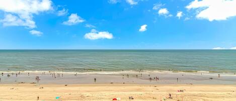 Tæt på stranden