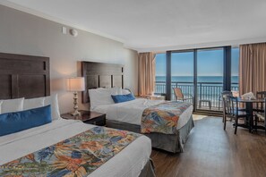 1 bedroom, iron/ironing board, WiFi, bed sheets - Oceanfront Studio Caravelle 422 (Myrtle Beach)