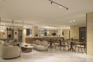 Sala de estar en el lobby