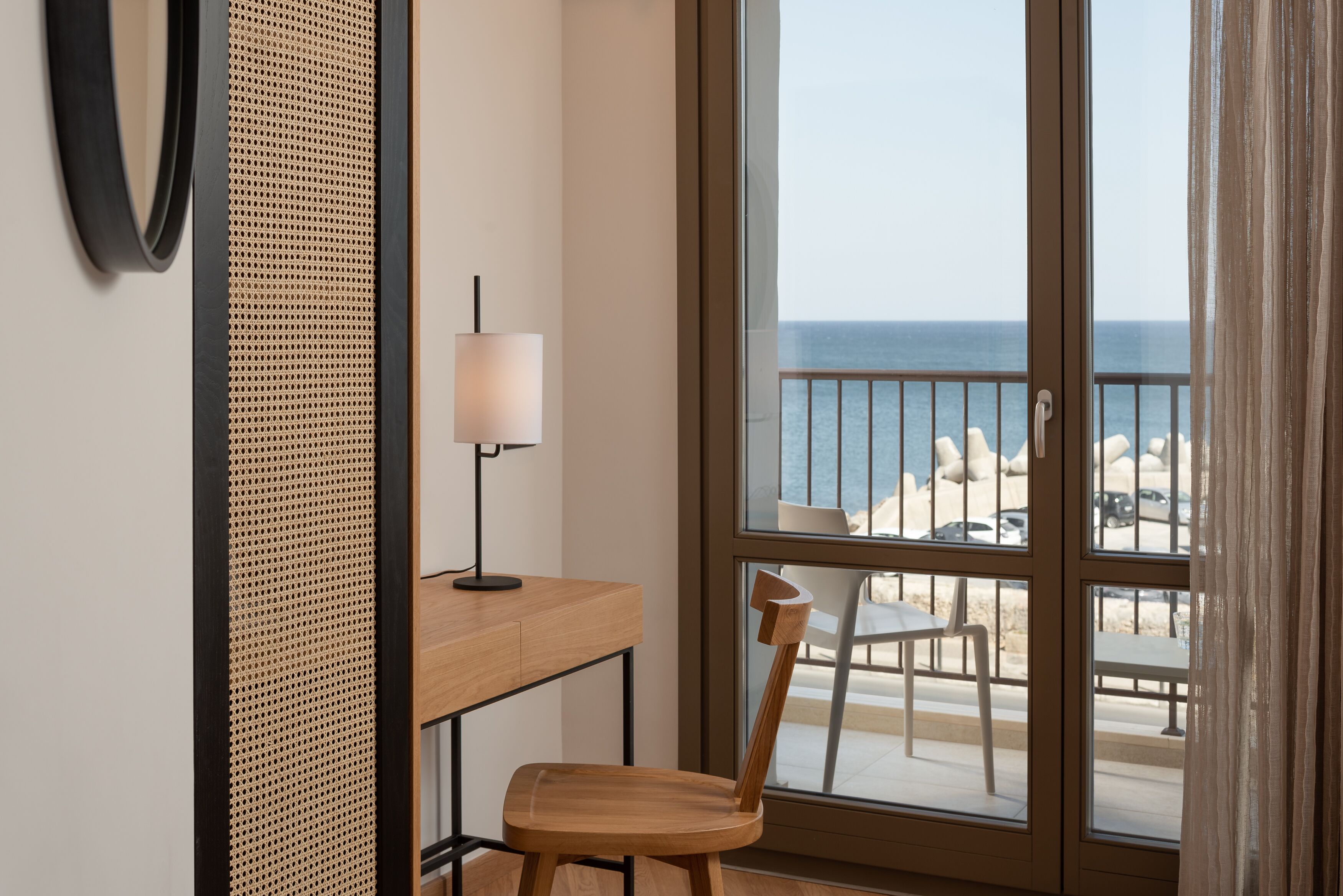 Phòng đôi hoặc 2 giường đơn Tiêu chuẩn, ban công, quang cảnh biển | Quang cảnh từ phòng