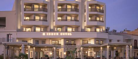 Front of property – evening/night