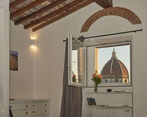 Deluxe-Apartment, Mehrere Betten, Stadtblick (Duomo) | Ausblick vom Zimmer