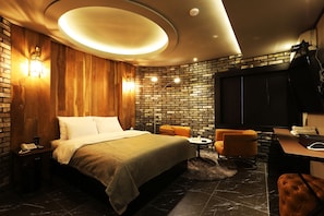 Premier Room | Soundproofing, free WiFi, bed sheets - Rainbow Hotel (Daejeon)