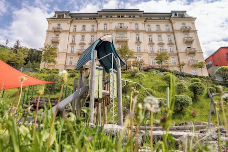 Children’s play area – outdoor. Hapimag Resort Bad Gastein