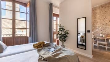 Monolocale | 1 camera, postazione laptop, Wi-Fi gratuito, lenzuola