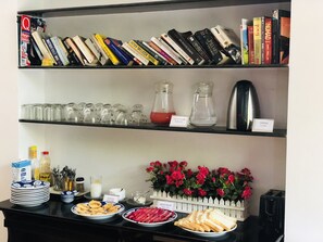 Ókeypis innlendur morgunverður daglega