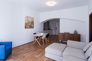 Apartment, 1 Bedroom, Garden Area | Living area | Flat-screen TV - Alfama - Lisbon Lounge Suites (Lisbon)