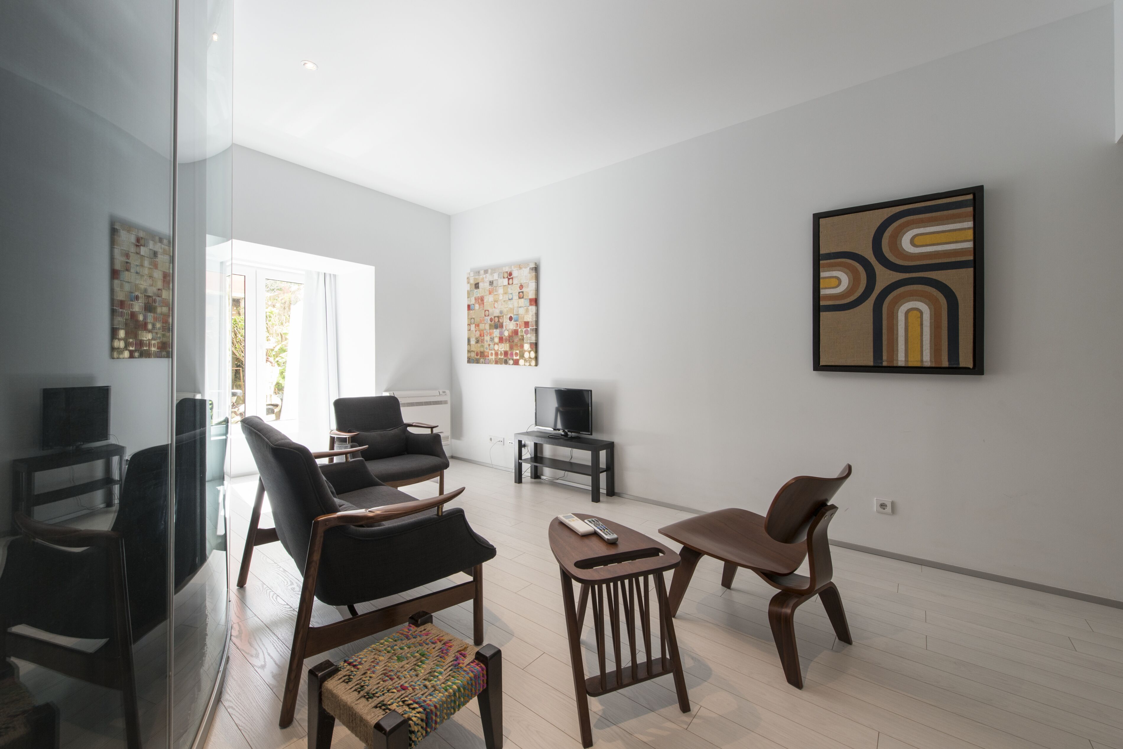 superior apartment, 2 bedrooms | living area | flat-screen tv