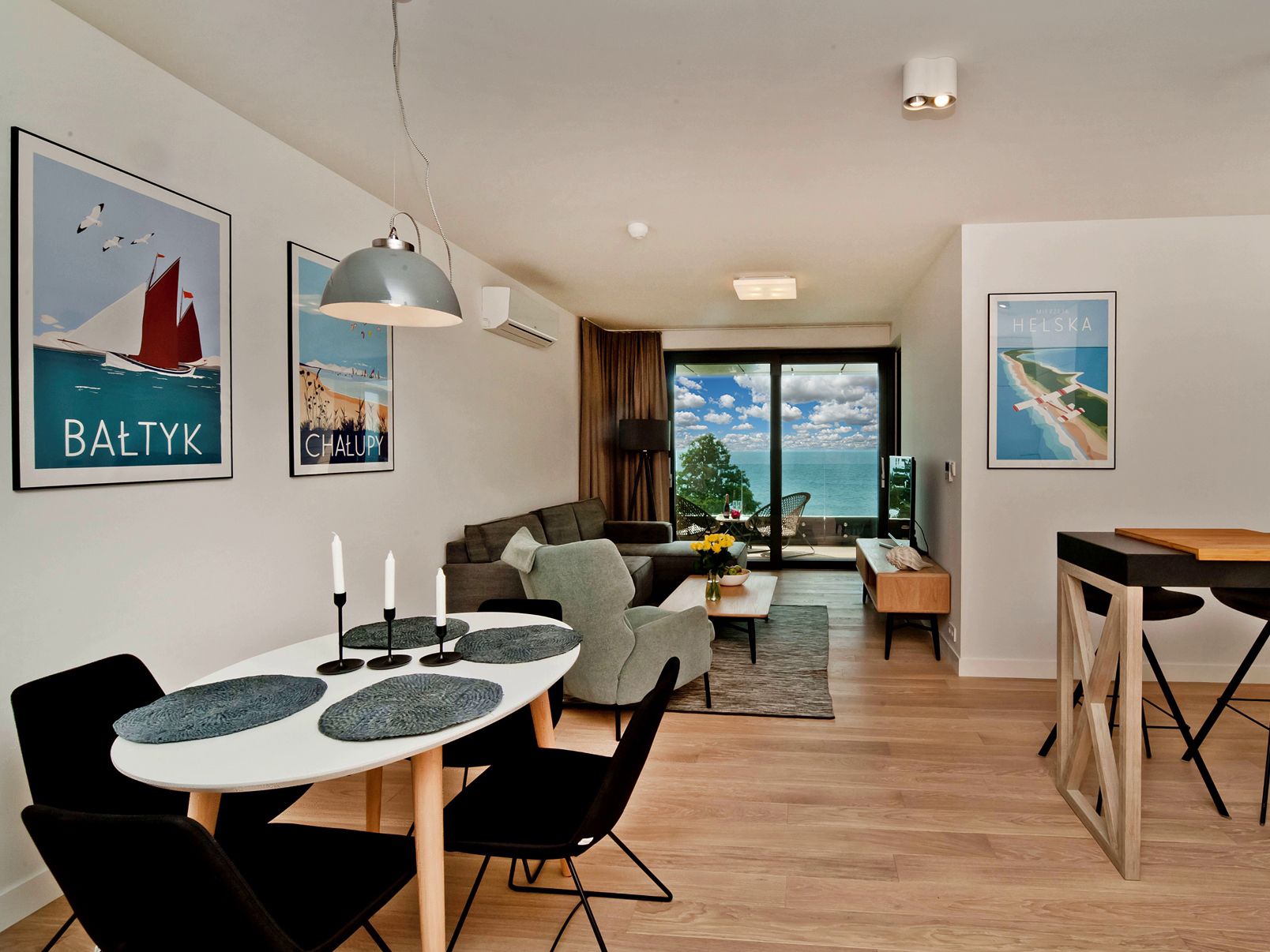 Apartment, Sea View (ul. Mickiewicza 7/31) | Private kitchen