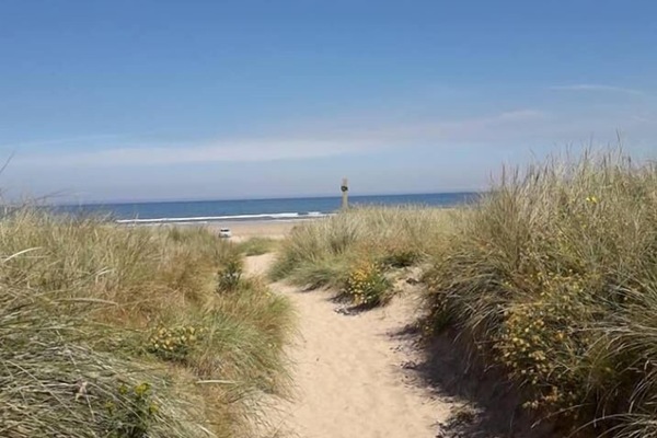 Beach nearby
