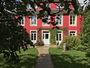 Fassade der Unterkunft