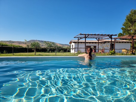 Seasonal outdoor pool