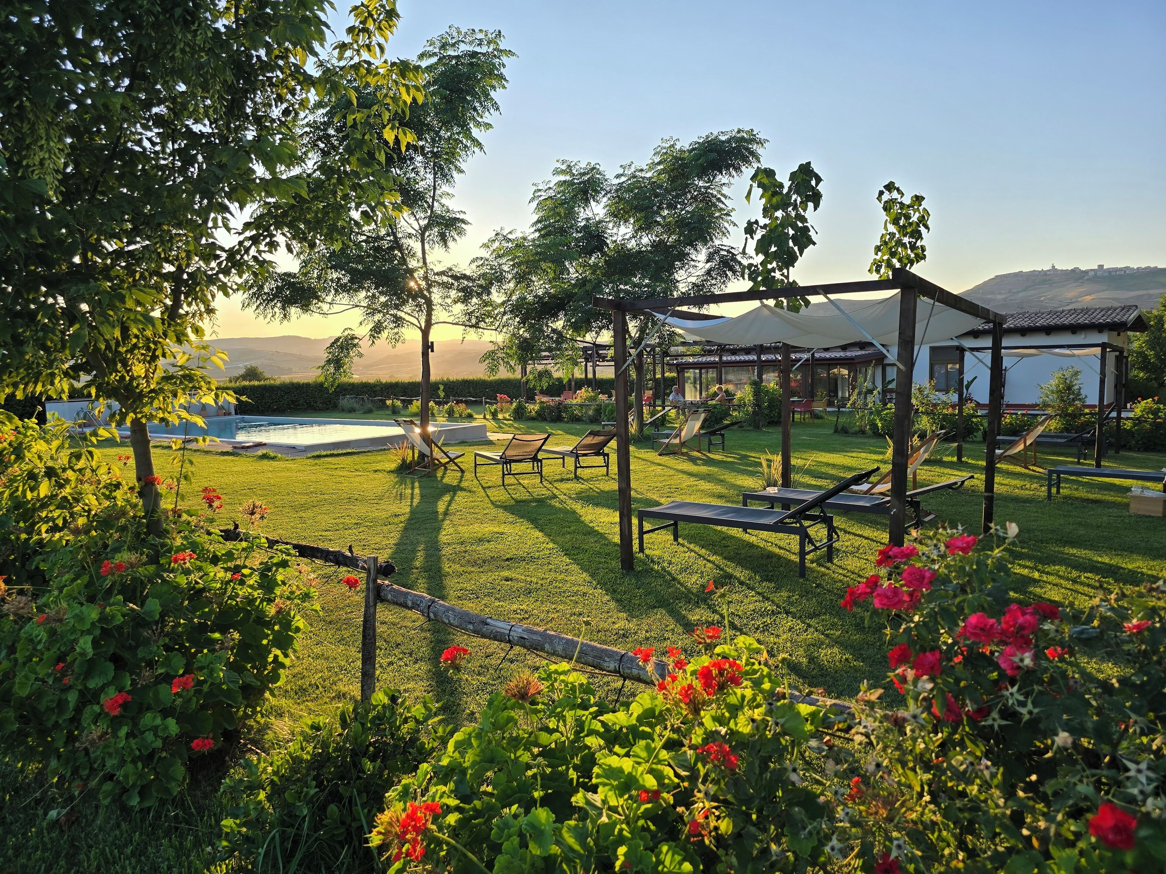 Seasonal outdoor pool