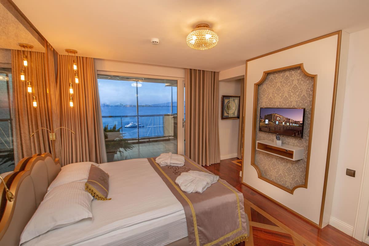 Suite Eksekutif | 1 kamar tidur, seprai premium, minibar, dan brankas