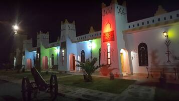 Front of property – evening/night