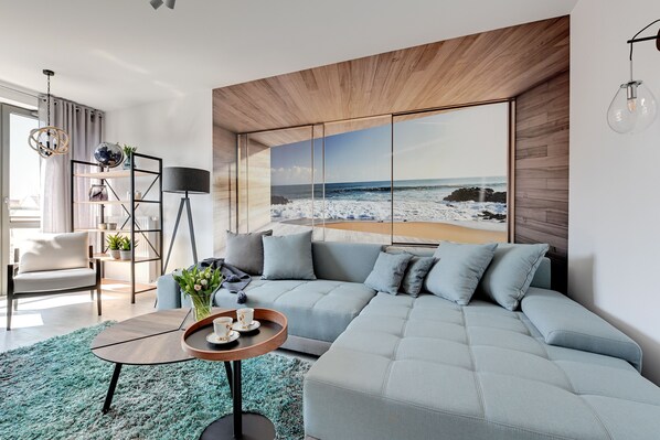 Appartement Luxe, 1 chambre (A64) | Draps en coton égyptien, literie de qualité supérieure