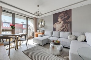 Appartement Luxe, 1 chambre (B71) | Draps en coton égyptien, literie de qualité supérieure