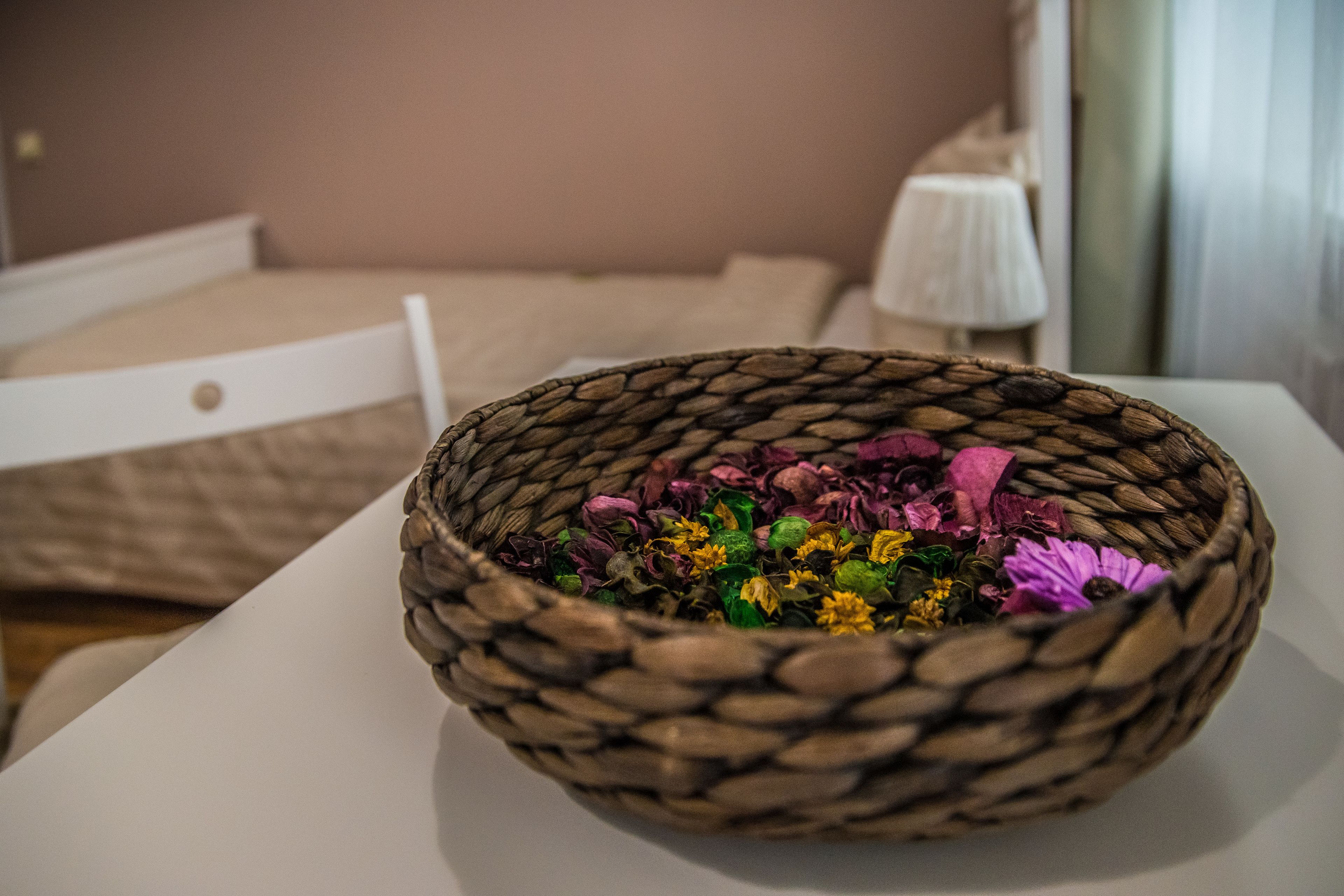 Family Room | Desk, blackout drapes, soundproofing, iron/ironing board