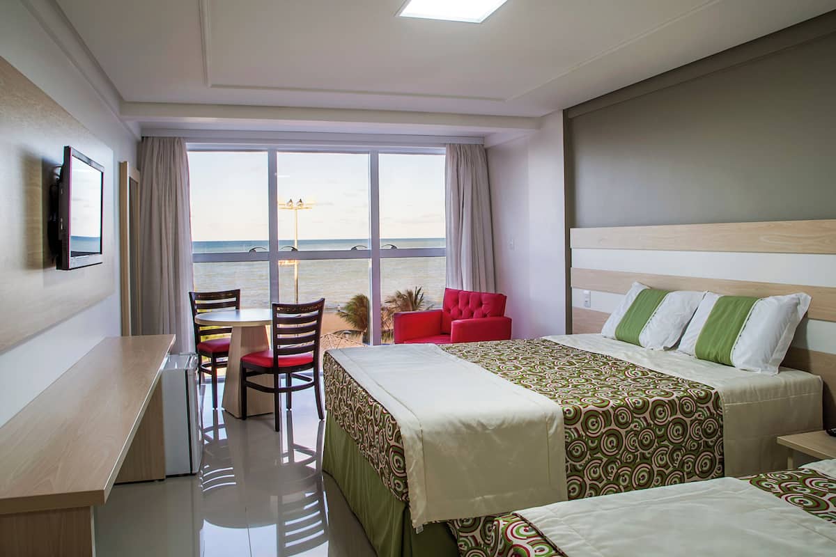 superior triple room, ocean view | terrace/patio