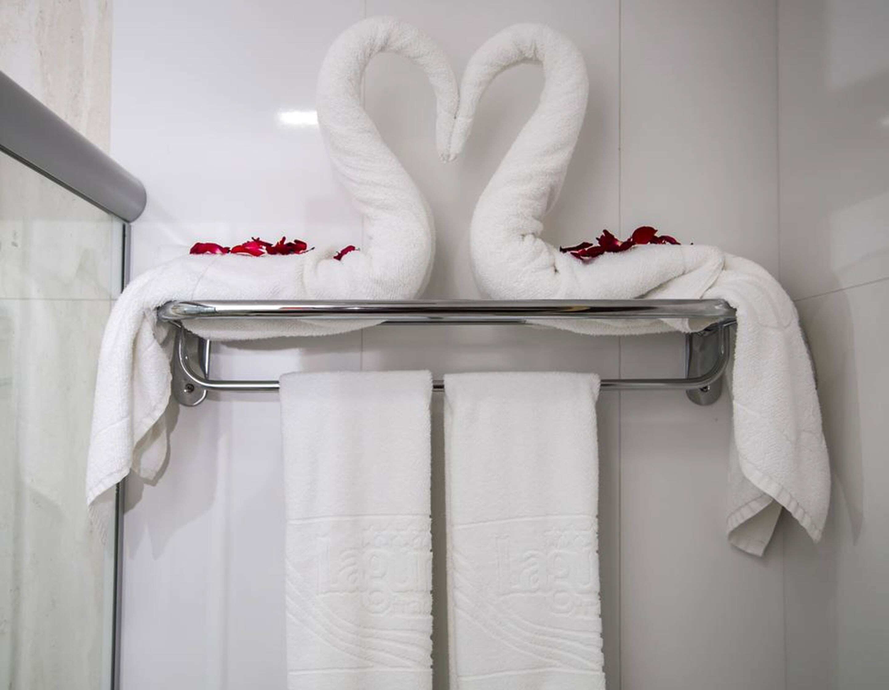 shower, free toiletries, hair dryer, bidet