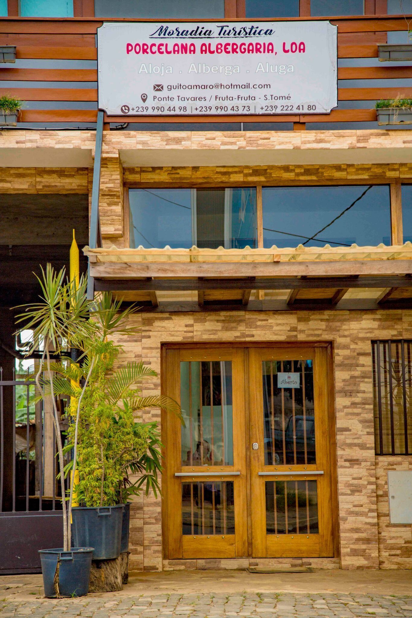 Ingresso della struttura