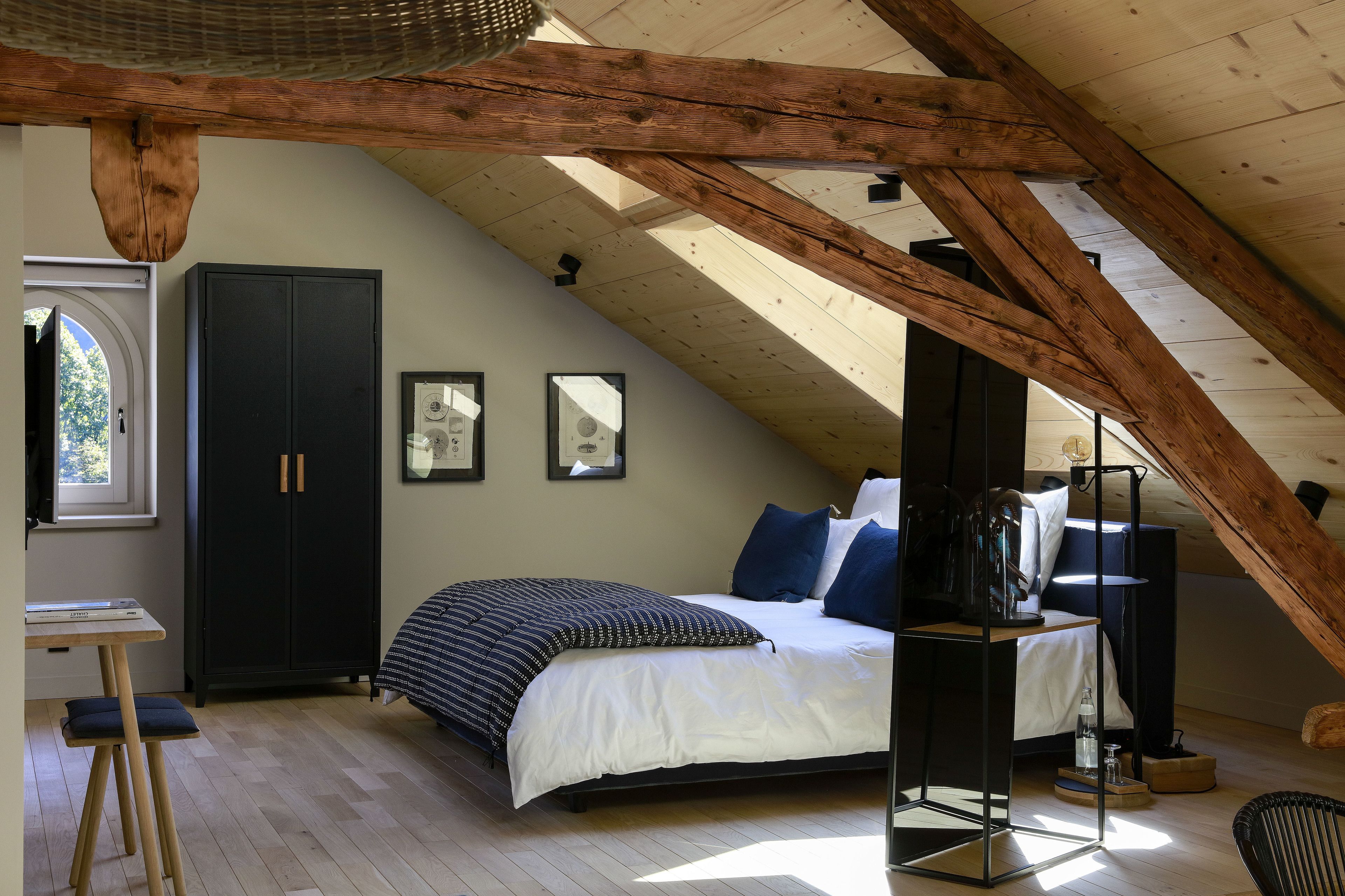 deluxe loft, 1 king bed | individually decorated, individually furnished, desk, blackout curtains