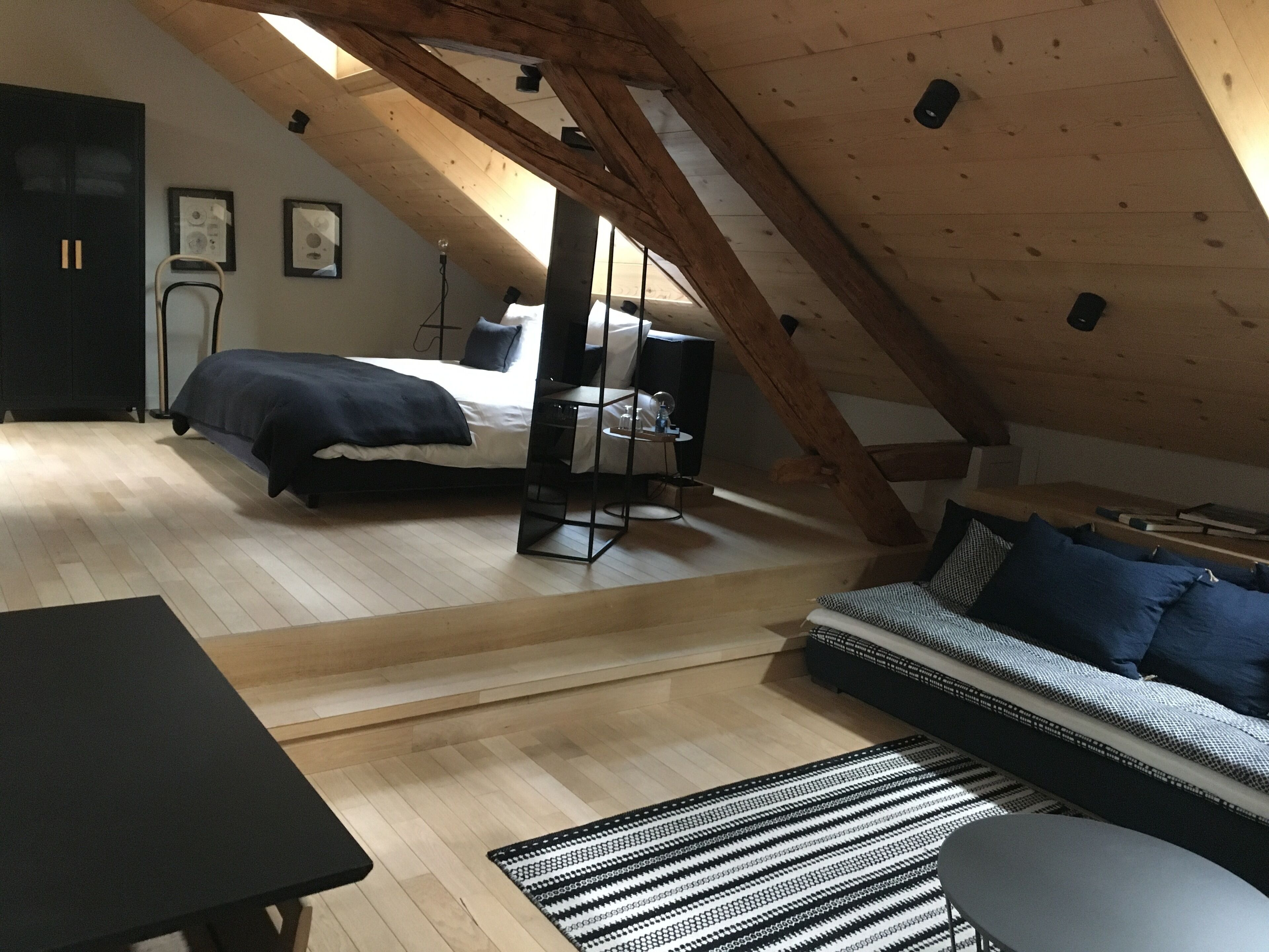 deluxe loft, 1 king bed | individually decorated, individually furnished, desk, blackout curtains